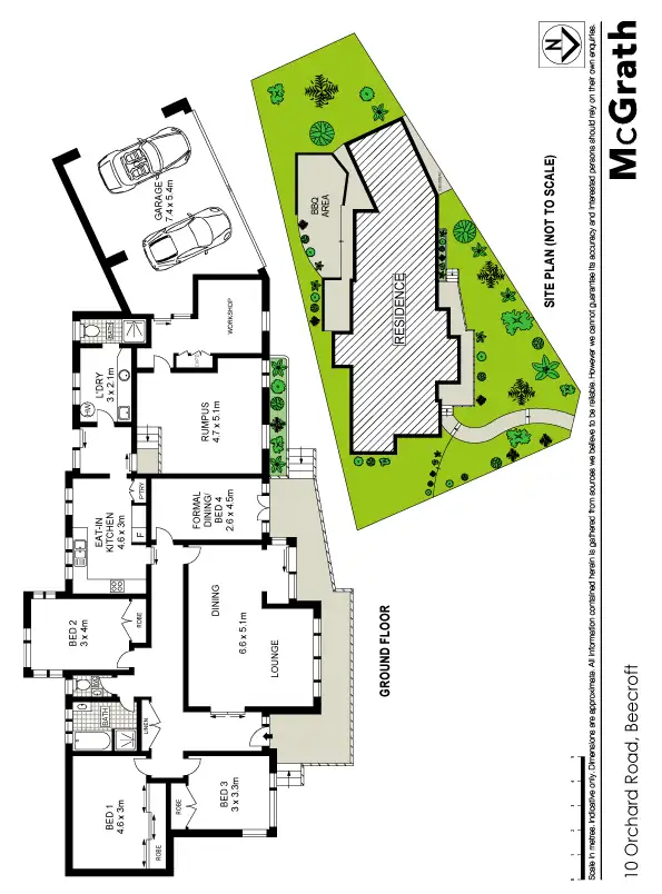 Floorplan of Homely house listing, 10 Orchard Road, Beecroft NSW 2119