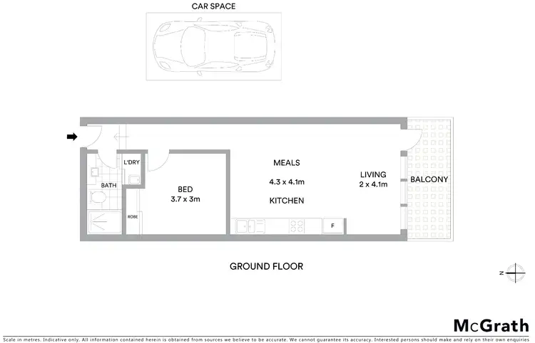 Floorplan of Homely apartment listing, 10/31 Moreland Street, Footscray VIC 3011