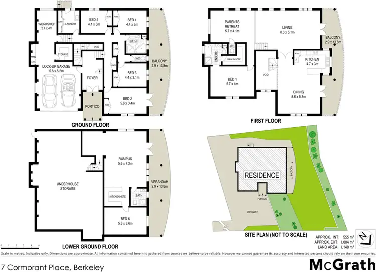 Floorplan of Homely house listing, 7 Cormorant Place, Berkeley NSW 2506