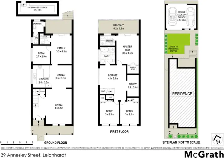 Floorplan of Homely house listing, 39 Annesley Street, Leichhardt NSW 2040