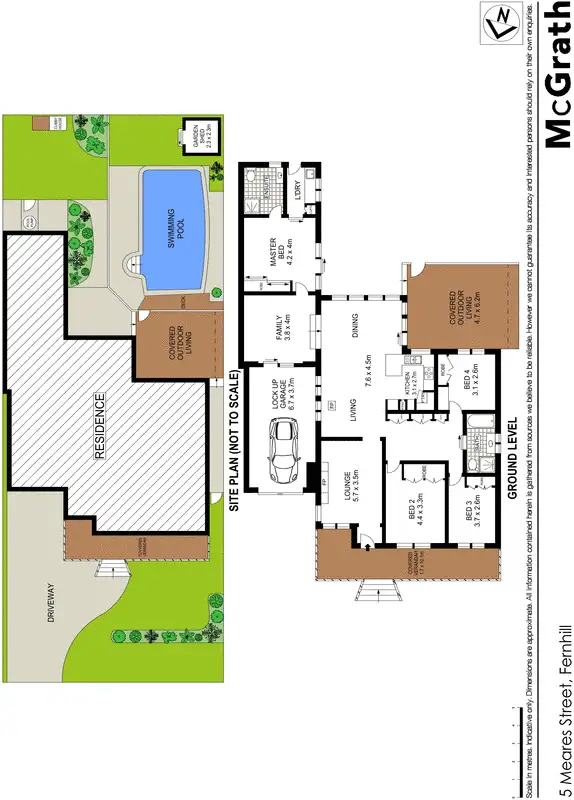 Floorplan of Homely house listing, 5 Meares Street, Fernhill NSW 2519