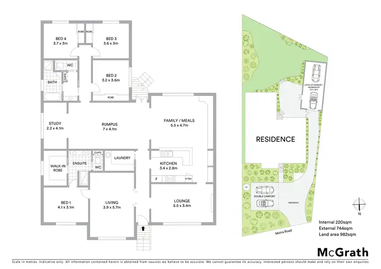 Floorplan of Homely house listing, 12 Moira Road, Kilsyth VIC 3137