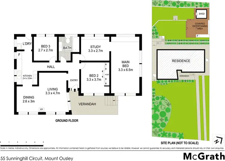 Floorplan of Homely house listing, 55 Sunninghill Circuit, Mount Ousley NSW 2519