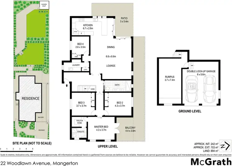 Floorplan of Homely house listing, 22 Woodlawn Avenue, Mangerton NSW 2500