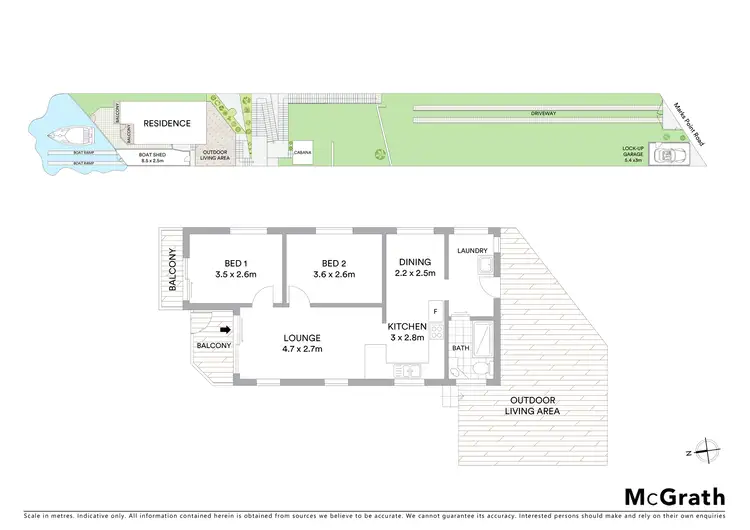Floorplan of Homely house listing, 153 Marks Point Road, Marks Point NSW 2280