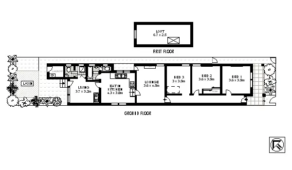 Floorplan of Homely house listing, 56 Victoria Street, Lewisham NSW 2049