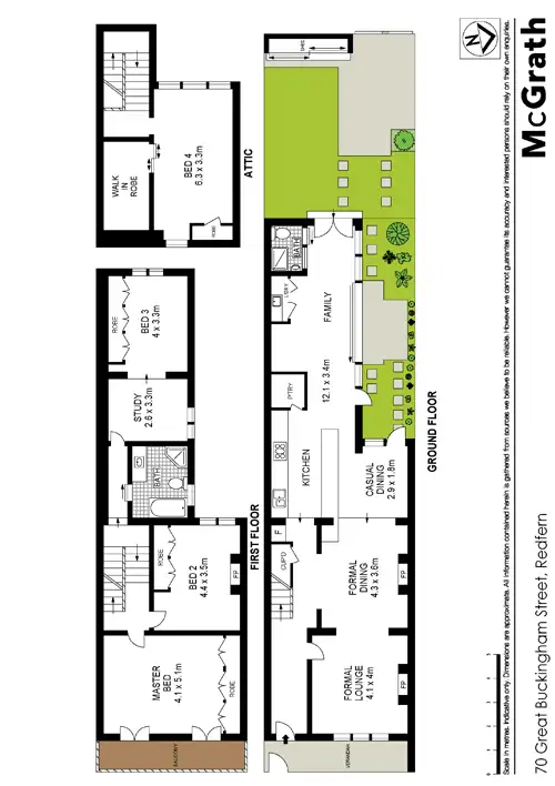Floorplan of Homely house listing, 70 Great Buckingham Street, Redfern NSW 2016