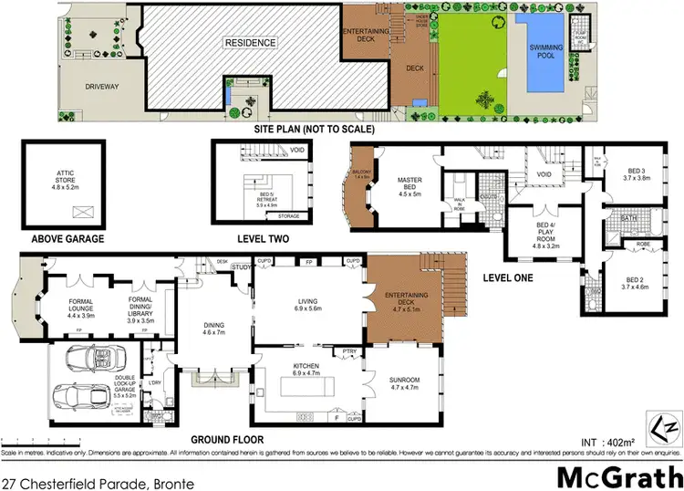 Floorplan of Homely house listing, 27 Chesterfield Parade, Bronte NSW 2024