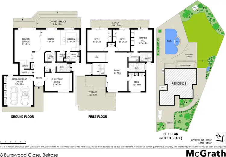 Floorplan of Homely house listing, 8 Burrswood Close, Belrose NSW 2085