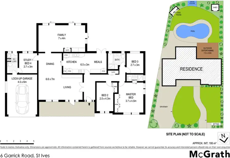 Floorplan of Homely house listing, 6 Garrick Road, St Ives NSW 2075