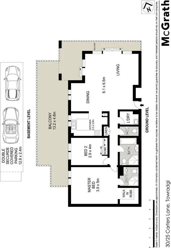 Floorplan of Homely apartment listing, 30/25 Carters Lane, Towradgi NSW 2518