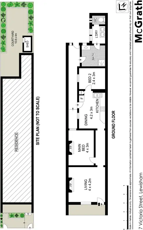 Floorplan of Homely house listing, 7 Victoria Street, Lewisham NSW 2049