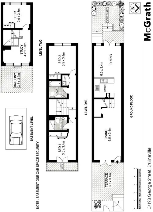 Floorplan of Homely house listing, 5/198 George Street, Erskineville NSW 2043