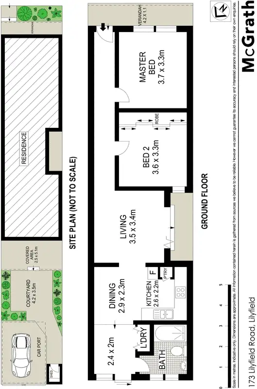 Floorplan of Homely house listing, 173 Lilyfield Road, Lilyfield NSW 2040