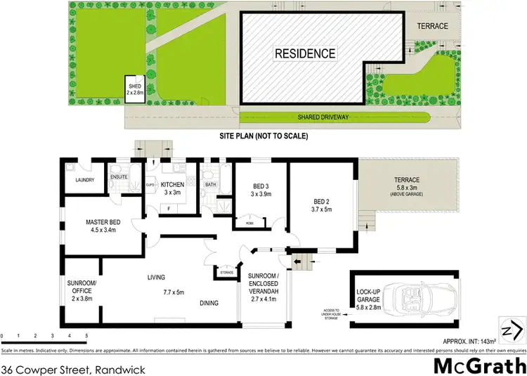 Floorplan of Homely house listing, 36 Cowper Street, Randwick NSW 2031