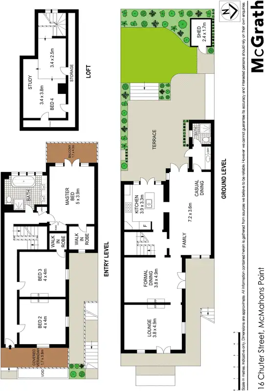 Floorplan of Homely house listing, 16 Chuter Street, Mcmahons Point NSW 2060