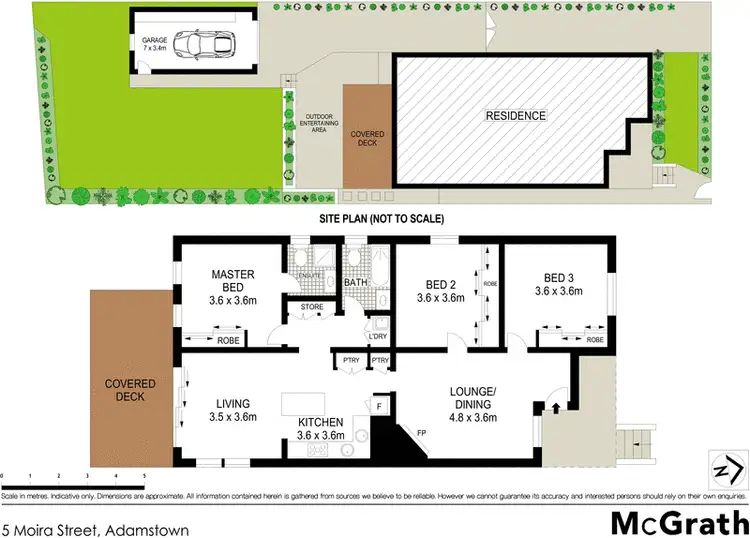 Floorplan of Homely house listing, 5 Moira Street, Adamstown NSW 2289