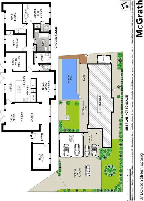 Floorplan of Homely house listing, 37 Dawson Street, Epping NSW 2121