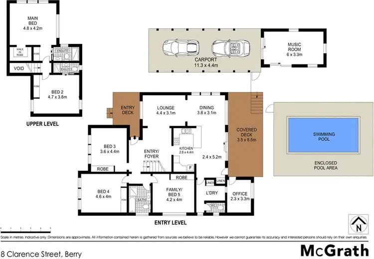Floorplan of Homely house listing, 8 Clarence Street, Berry NSW 2535