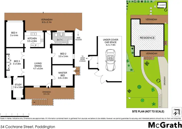 Floorplan of Homely house listing, 54 Cochrane Street, Paddington QLD 4064