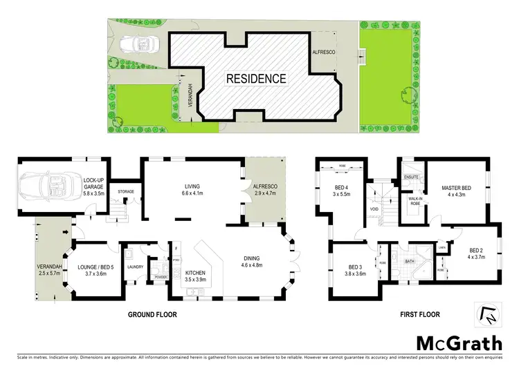 Floorplan of Homely house listing, 21 Beaconsfield Avenue, Concord NSW 2137