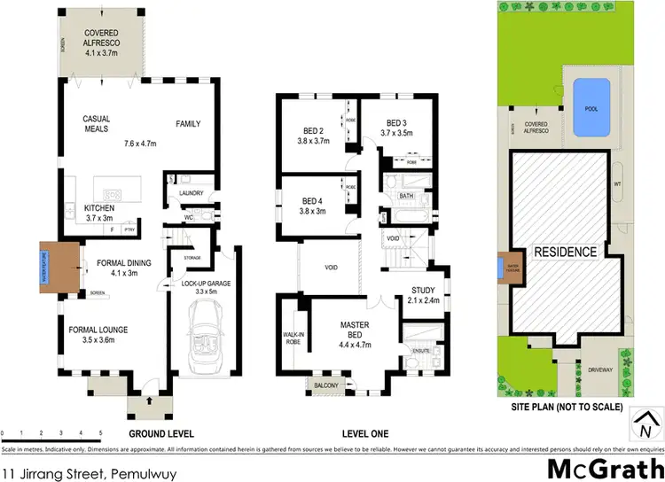 Floorplan of Homely house listing, 11 Jirrang Street, Pemulwuy NSW 2145