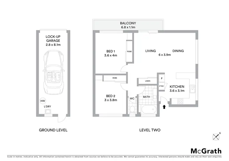 Floorplan of Homely apartment listing, 4/1398 Gold Coast Highway, Palm Beach QLD 4221