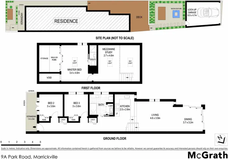 Floorplan of Homely house listing, 9A Park Road, Marrickville NSW 2204