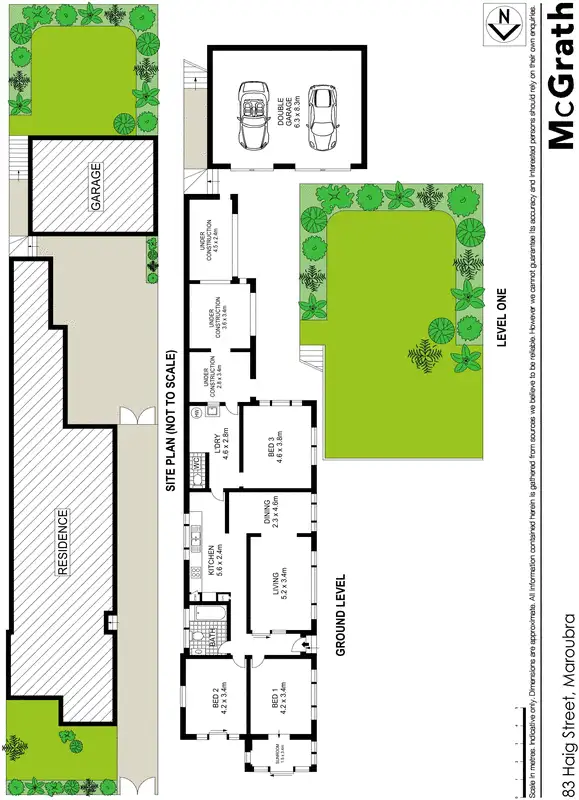 Floorplan of Homely house listing, 83 Haig Street, Maroubra NSW 2035