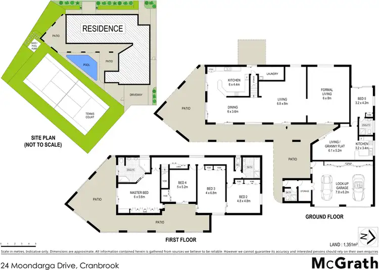 Floorplan of Homely house listing, 24 Moondarga Drive, Cranbrook QLD 4814