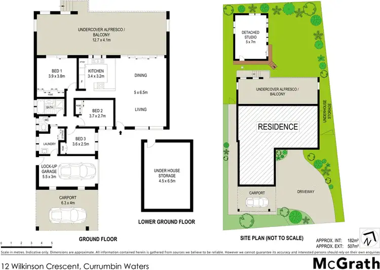 Floorplan of Homely house listing, 12 Wilkinson Crescent, Currumbin Waters QLD 4223