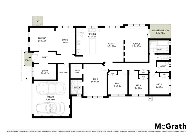 Floorplan of Homely house listing, 8 Wakefield Close, Raworth NSW 2321