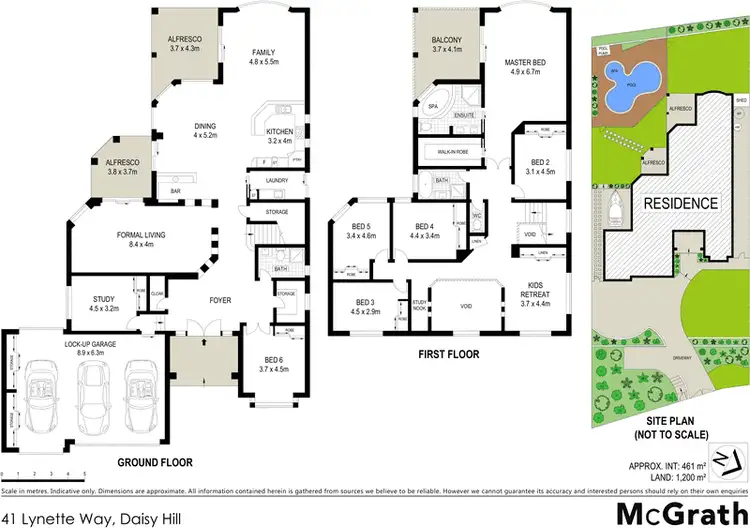 Floorplan of Homely house listing, 41 Lynette Way, Daisy Hill QLD 4127