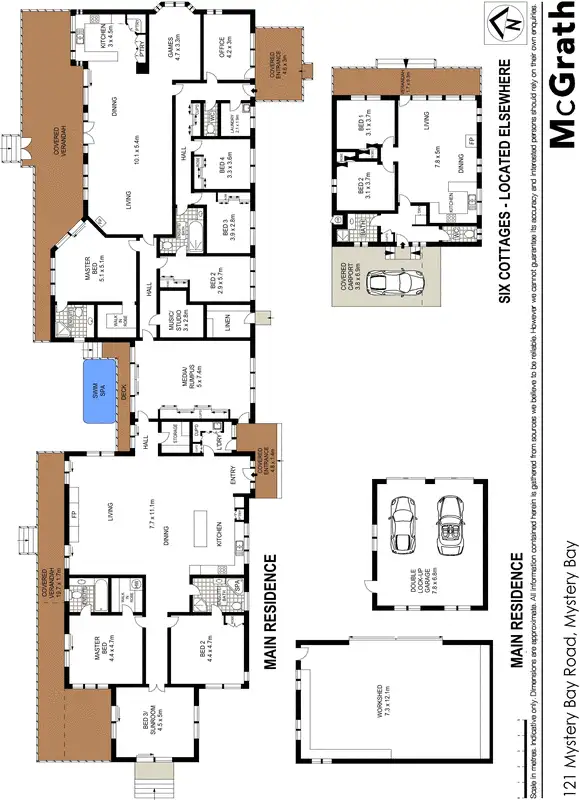 Floorplan of Homely rural property listing, 121 Mystery Bay Road, Mystery Bay NSW 2546