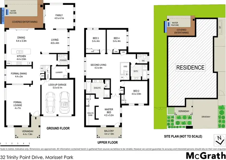 Floorplan of Homely house listing, 32 Trinity Point Drive, Morisset Park NSW 2264