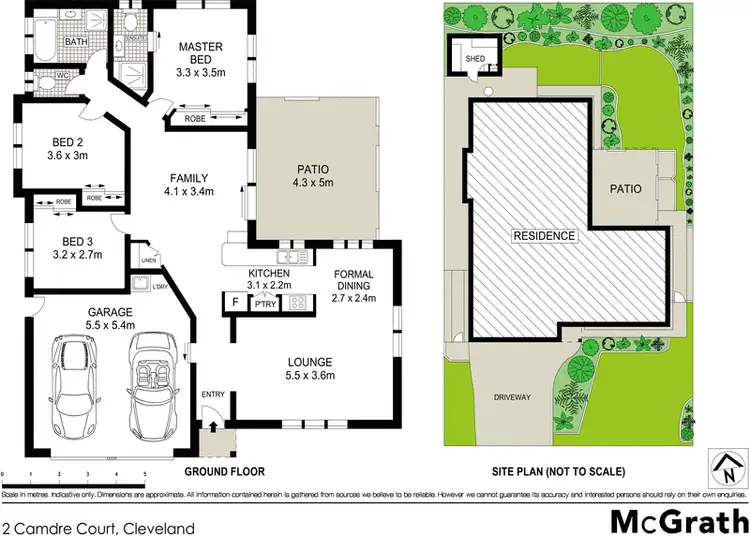 Floorplan of Homely house listing, 2 Camdre Court, Cleveland QLD 4163