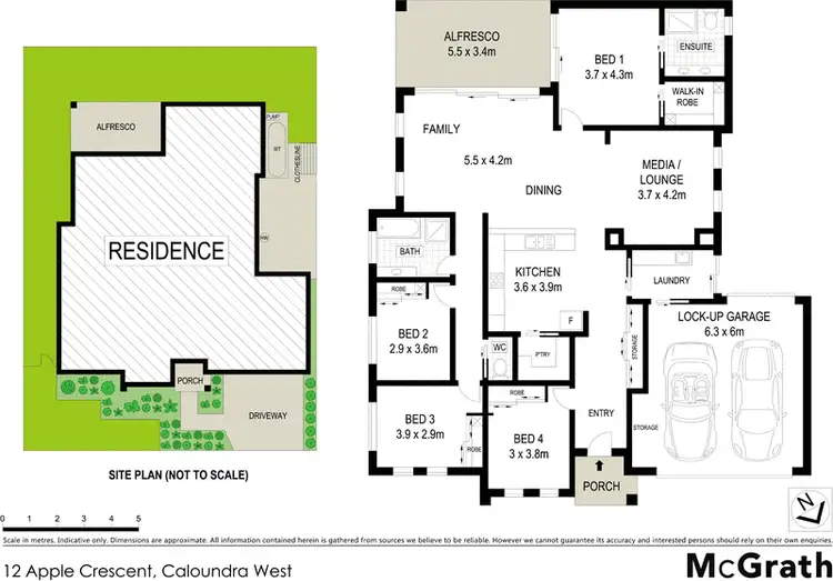 Floorplan of Homely house listing, 12 Apple Crescent, Caloundra West QLD 4551