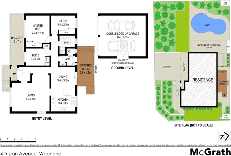 Floorplan of Homely house listing, 4 Tristan Avenue, Woonona NSW 2517