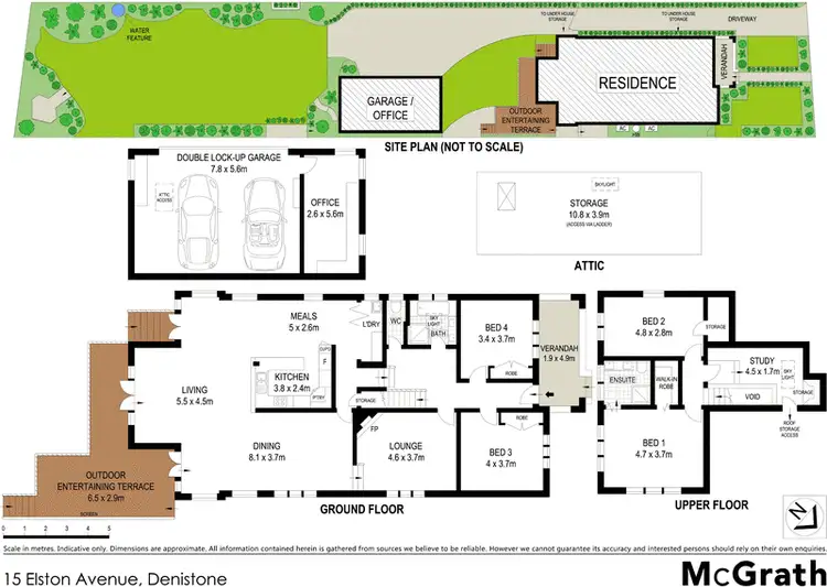 Floorplan of Homely house listing, 15 Elston Avenue, Denistone NSW 2114