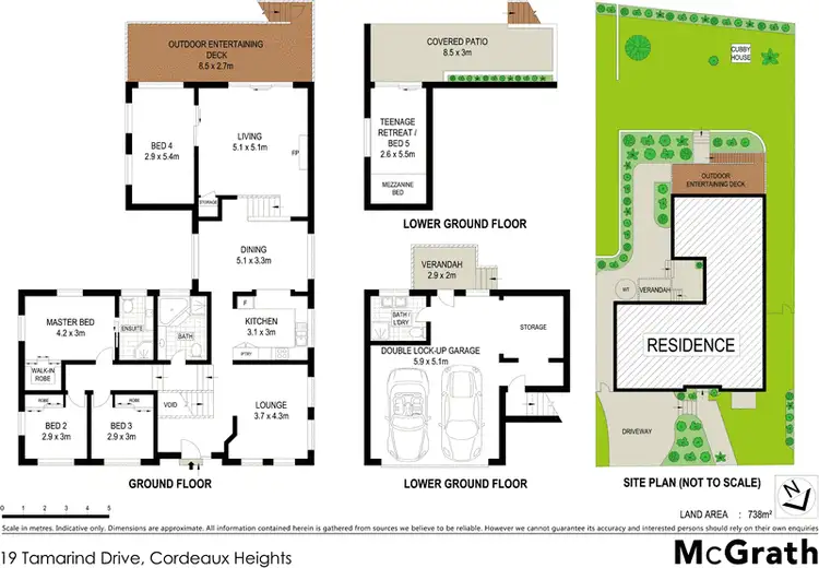 Floorplan of Homely house listing, 19 Tamarind Drive, Cordeaux Heights NSW 2526