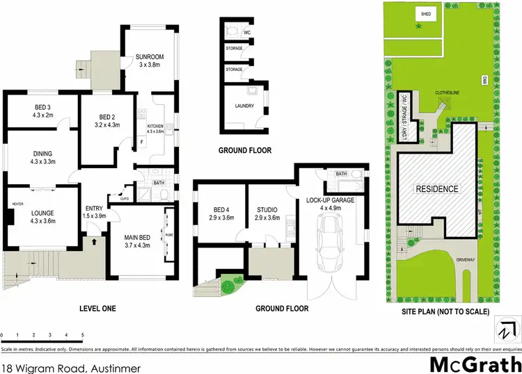 Floorplan of Homely house listing, 18 Wigram Road, Austinmer NSW 2515