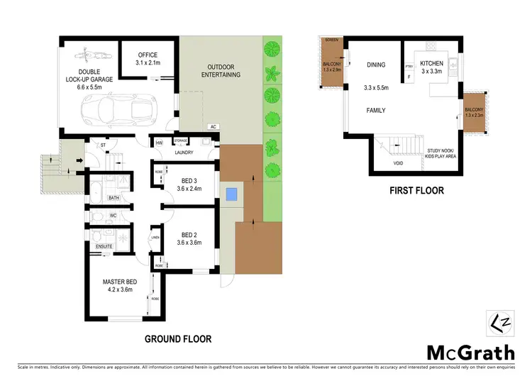 Floorplan of Homely townhouse listing, 7/67 Denman Avenue, Woolooware NSW 2230