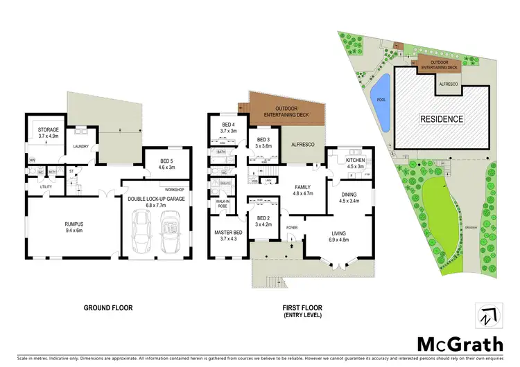 Floorplan of Homely house listing, 6 Mayo Place, Killarney Heights NSW 2087