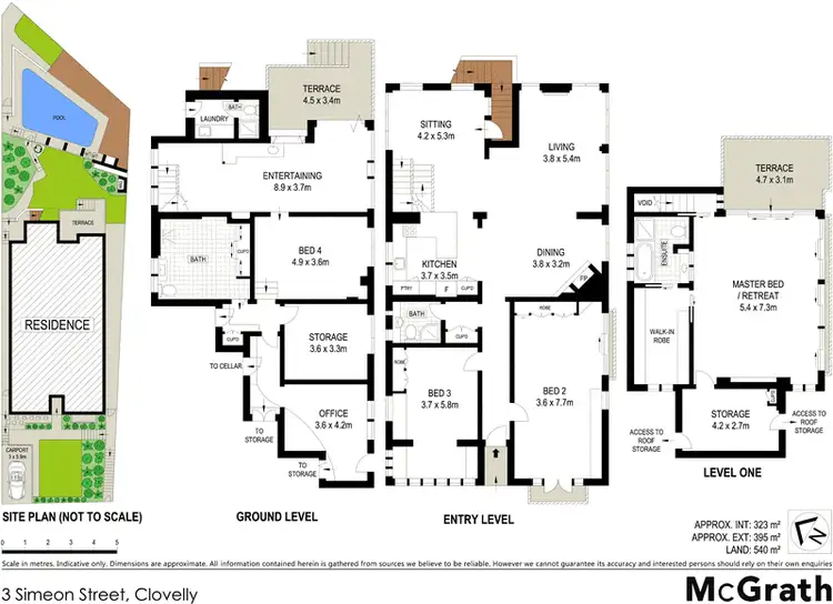 Floorplan of Homely house listing, 3 Simeon Street, Clovelly NSW 2031