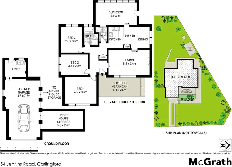 Floorplan of Homely house listing, 54 Jenkins Road, Carlingford NSW 2118