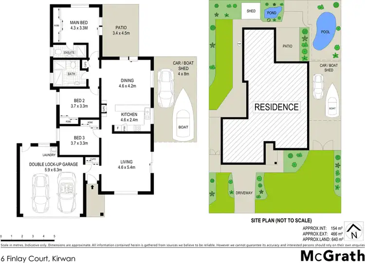 Floorplan of Homely house listing, 6 Finlay Court, Kirwan QLD 4817