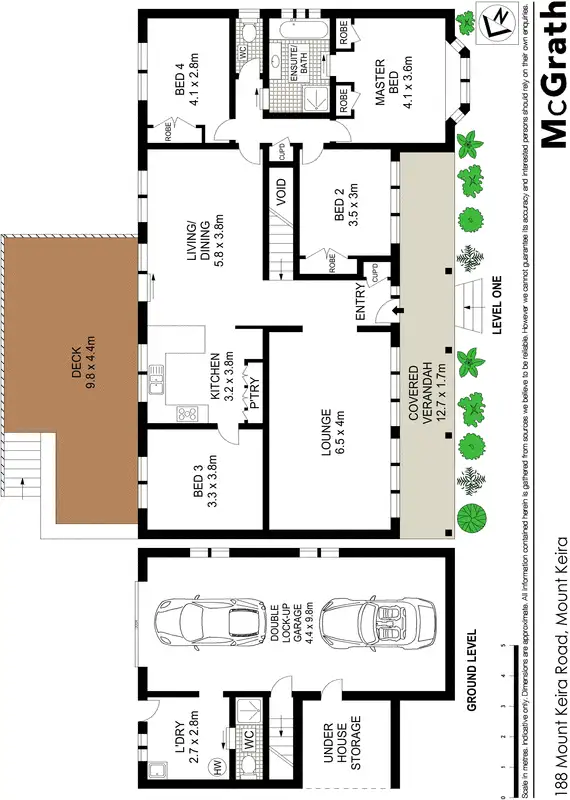 Floorplan of Homely house listing, 188 Mount Keira Road, Mount Keira NSW 2500