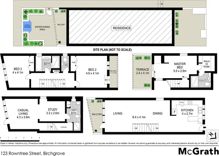 Floorplan of Homely house listing, 123 Rowntree Street, Birchgrove NSW 2041