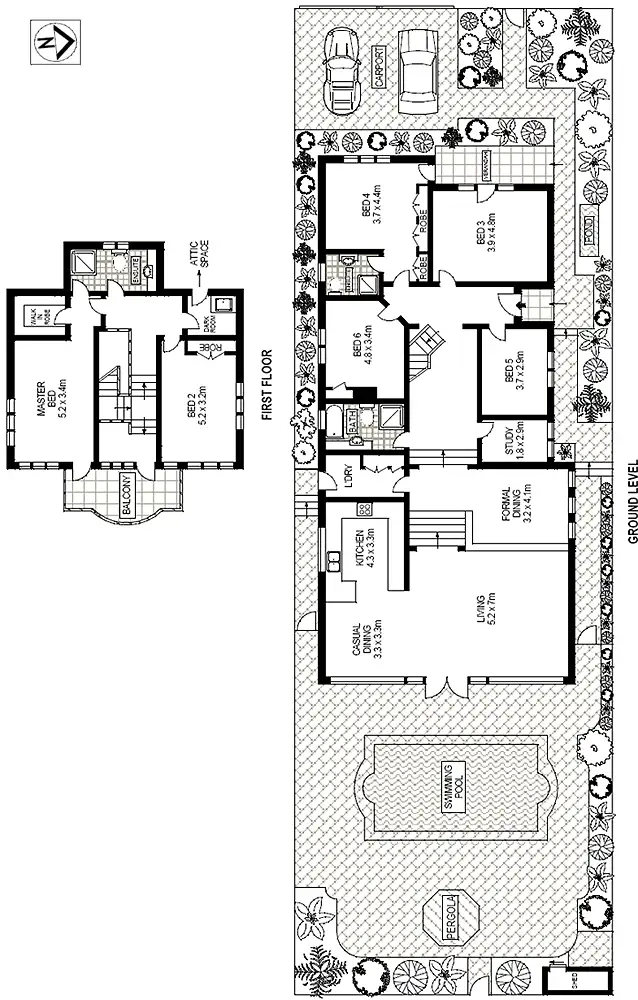Floorplan of Homely house listing, 83 Mooramie Avenue, Kensington NSW 2033
