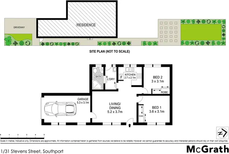 Floorplan of Homely house listing, 1/31 Stevens Street, Southport QLD 4215